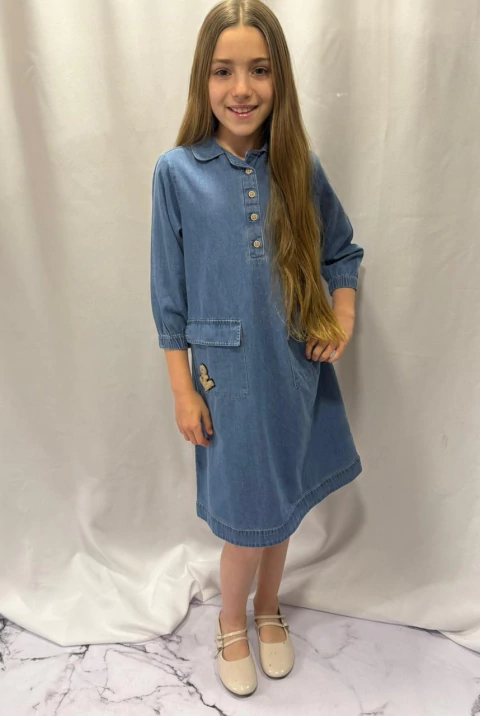 ESTOCOLMO JEAN CELESTE NENA VESTIDO - comprar online