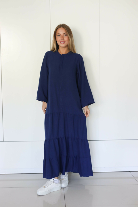 RUTH AZUL MARINO VESTIDO