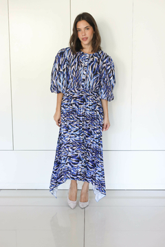 LIZ AZUL VESTIDO - comprar online