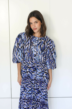 LIZ AZUL VESTIDO en internet