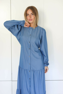 NEJAMA DENIM VESTIDO - Orlibbi