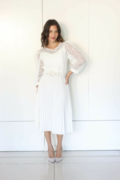 NATALI BLANCO VESTIDO en internet