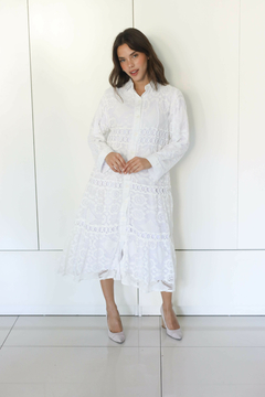 GALA BLANCO VESTIDO - comprar online