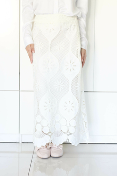MARENA CREMA POLLERA