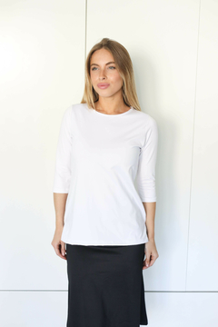SOL BLANCA MALLA REMERA