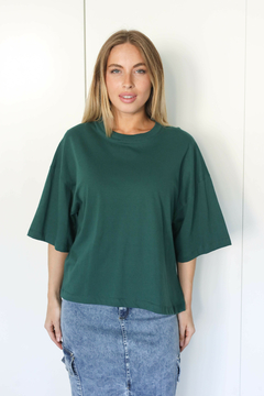 OVER CORTA BLANCA REMERA - comprar online