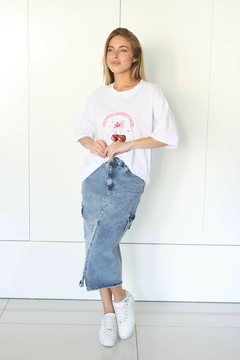 HAPPY EVERYDAY BLANCA REMERA - comprar online
