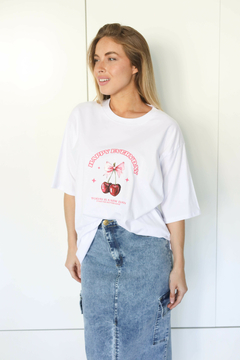 HAPPY EVERYDAY BLANCA REMERA en internet