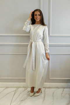 AMANDA NATURAL VESTIDO - comprar online