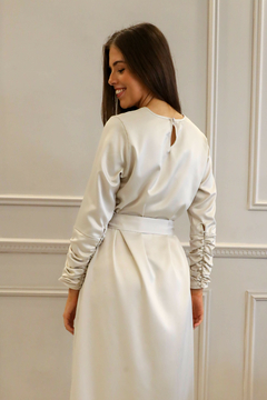 AMANDA NATURAL VESTIDO - Orlibbi