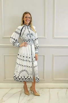 BATIA BLANCO VESTIDO - comprar online