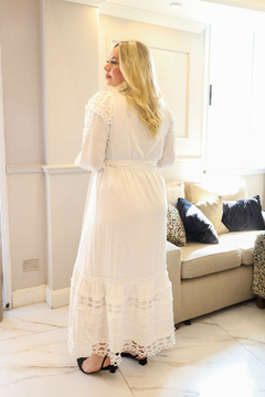 BRENDA BLANCO VESTIDO
