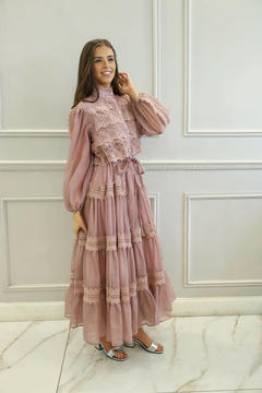 ORLI ROSA VESTIDO - Orlibbi