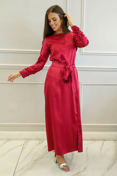 Imagen de AMANDA CEREZA VESTIDO