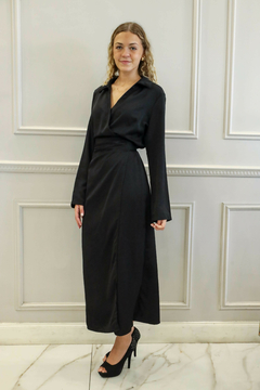 MECHA NEGRO VESTIDO - comprar online