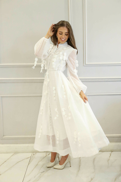 BLUE BLANCA VESTIDO