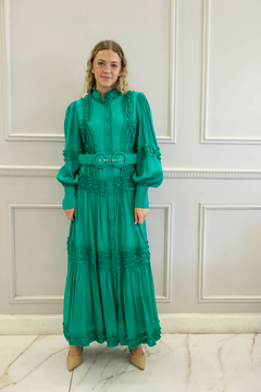 TUBIA VERDE VESTIDO en internet