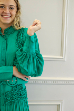 TUBIA VERDE VESTIDO - comprar online