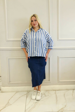 PATRI AZUL Y BLANCO CAMISA - Orlibbi