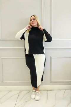 CONJUNTO IMPERIALE NEGRO Y BLANCO - comprar online