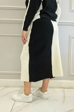 CONJUNTO IMPERIALE NEGRO Y BLANCO - Orlibbi