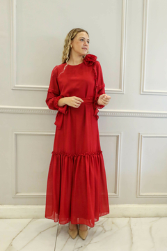 SHIRA BORDO VESTIDO