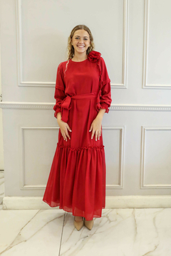SHIRA BORDO VESTIDO - comprar online