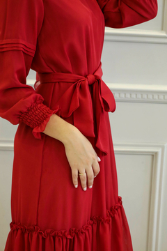 SHIRA BORDO VESTIDO - Orlibbi