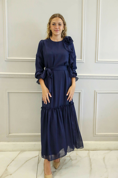SHIRA AZUL VESTIDO