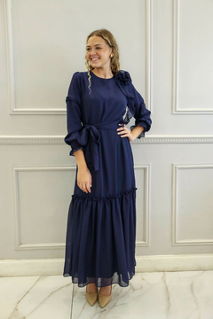 Imagen de SHIRA AZUL VESTIDO