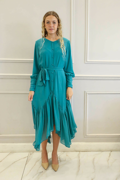 AURA VERDE MUSGO VESTIDO