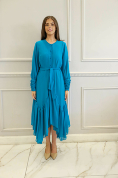 AURA TURQUEZA VESTIDO - comprar online