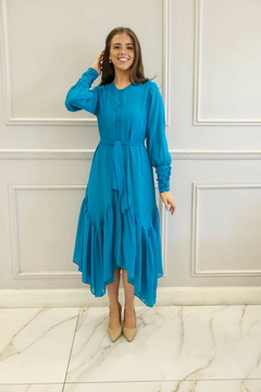AURA TURQUEZA VESTIDO - Orlibbi