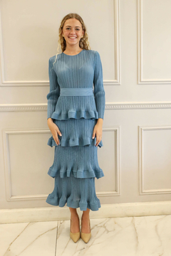 SIRENA CELESTE VESTIDO - comprar online