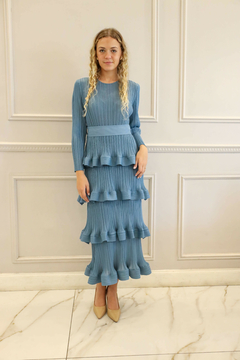 SIRENA CELESTE VESTIDO - comprar online