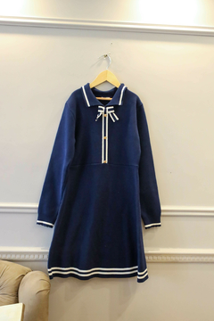 DAIU AZUL VESTIDO NENA - comprar online