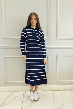 CINTHIA AZUL VESTIDO