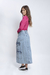 CARGO DENIM POLLERA ELASTIZADA - Orlibbi