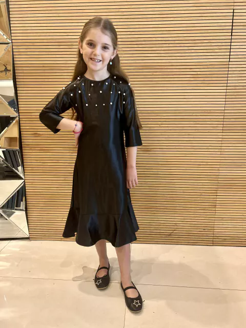 CAMILI CON PERLAS NEGRO