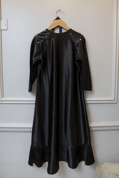 CAMILI FULL PERLAS NEGRO VESTIDO NENA en internet