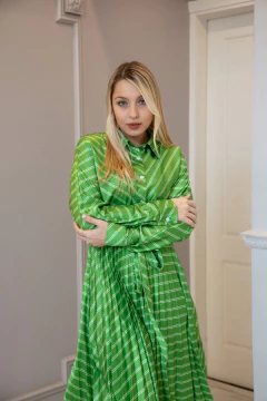 IMPERIAL VERDE VESTIDO en internet