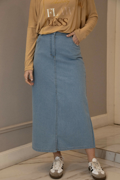 AMBAR DENIM POLLERA - comprar online