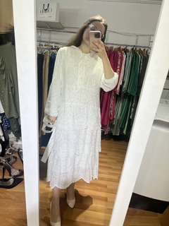 INGRID BLANCO VESTIDO en internet