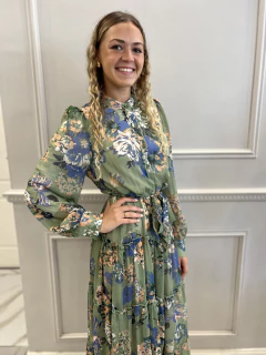SILVI VERDE VESTIDO - comprar online