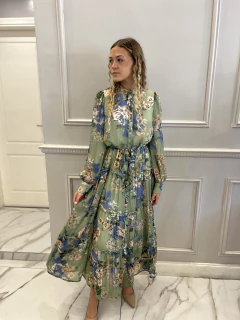 SILVI VERDE VESTIDO - comprar online
