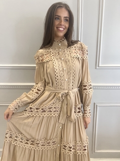 MARTA BEIGE VESTIDO