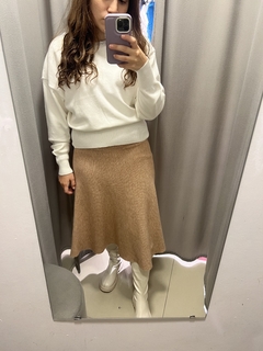 NIZA BEIGE POLLERA - Orlibbi