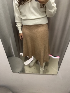NIZA BEIGE POLLERA - tienda online