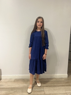 SHEINA AZUL VESTIDO NENA en internet