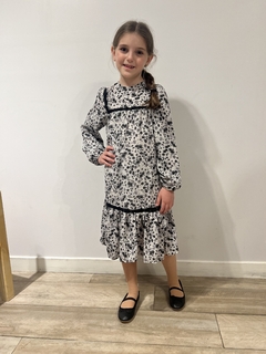 RUJI BLANCO Y NEGRO VESTIDO NENA - comprar online